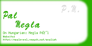 pal megla business card